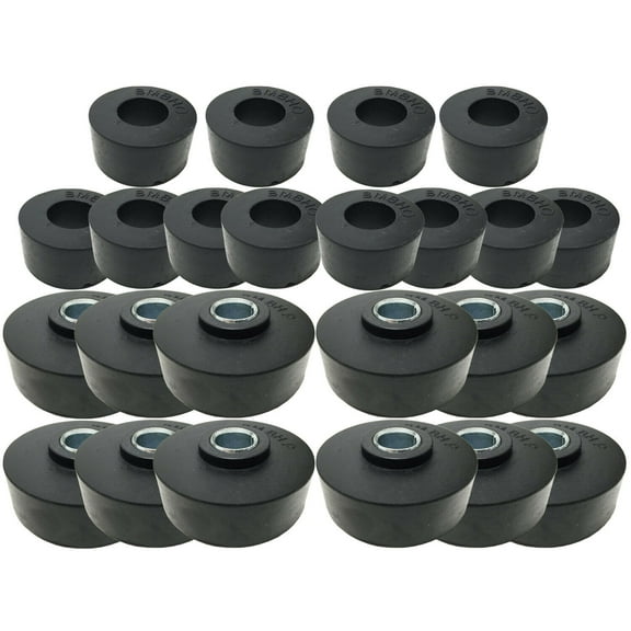 Auto Pro USA Body Mount OE Style Rubber Bushings Compatible with Impala Convertible 1960-1964 BM1012