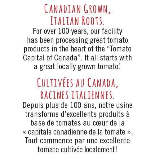 Canada Red sauce pour pâtes à l'ail et à l'oignon Sauce pour pâtes (640ml)