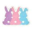 thumbnail image 1 of Easter Rabbit Bunny Eggshell Shaped Bunny Rug 27''X20'' Non Washable Welcome Door Mat Cute Spring Doormats For Indoor Outdoor Entrance Imitation Cashmeree Home Bathroom Bear Skin Blanket Squid Blanket, 1 of 4