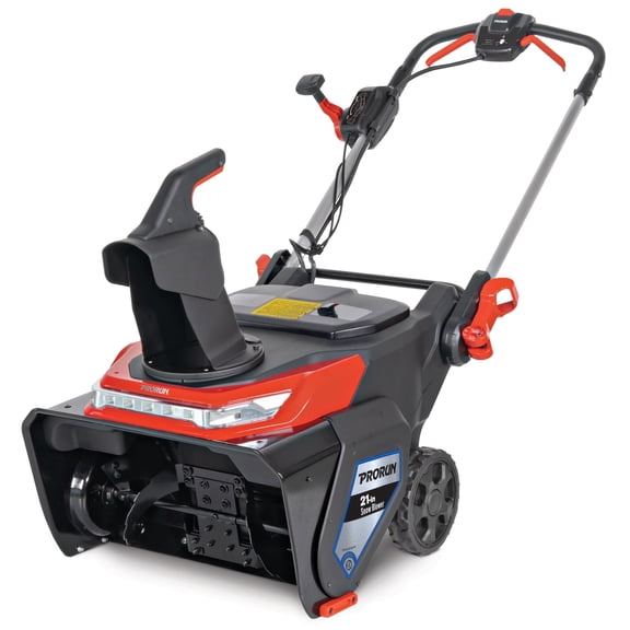 PRORUN 60V 21-IN SINGLE STAGE SNOW THROWER