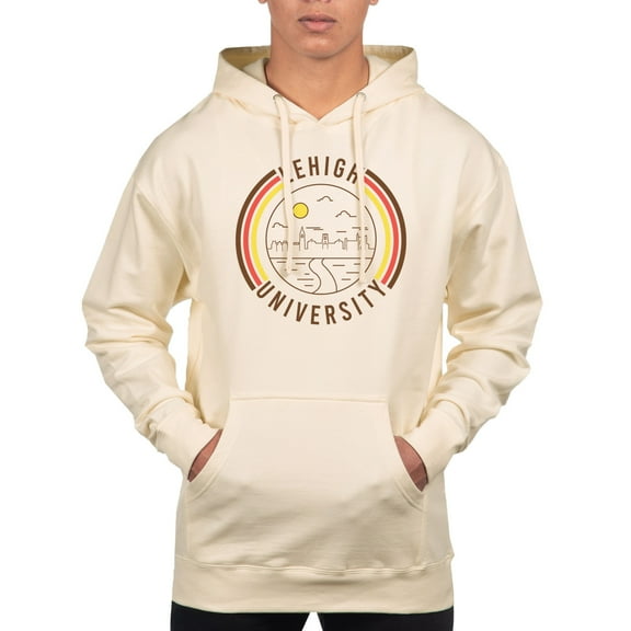 Men's Uscape Apparel Cream Lehigh Mountain Hawks Standard Pullover Hoodie