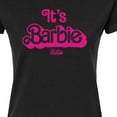 thumbnail image 3 of Barbie The Movie - It's Barbie Pink - Juniors Fitted Graphic T-Shirt, 3 of 5