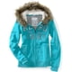 thumbnail image 1 of Sudadera con Capucha Aeropostale Forro de Piel Sintética Mujer Verde Extragrande, 1 of 1