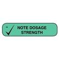 thumbnail image 2 of Note Dosage Strength Labels, 1000 Count, 2 of 2