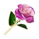 thumbnail image 5 of Matsuzay Impresionantes flores de imitación rosas chapadas en oro para un encanto duradero plantas artificiales flores de plástico degradado Degradado 2piezas, 5 of 6