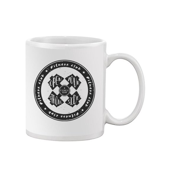 Open Your Strong Side Quote Mug Unisex's -Image by Shutterstock