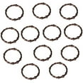 thumbnail image 4 of Utopia Alley  Shower Eternity Curtain Rings, Rustproof Zinc Shower Rings, set of 12 Oil Rubbed Bronze, 4 of 10