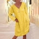 thumbnail image 2 of Vestidos Para Mujer Vestidos de Otoño Trendy Erogenous Solid Cold Shoulder Manga Larga Con Cuello en V Vestido Regular Odeerbi ODB132176, 2 of 8