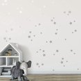 thumbnail image 1 of Surtido De Pegatinas De Vinilo Para Pared Con Forma De Estrella Plateada, 112 Piezas (Tamaños De 1,18 A 1,97 Pulgadas), Fáciles De Despegar Y Pegar, Perfectas Para La Decoración Del Dormitorio De La H, 1 of 5