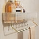 thumbnail image 4 of Estantería de baño sin taladro mejorada: Versátil,Ajustable y Fácil de Limpiar Con gancho, 4 of 11