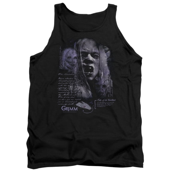 Grimm Lady Hexenbeast Adult Tank Top Black Black