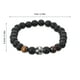 thumbnail image 4 of Pulsera de piedra natural, pulsera de cuentas elásticas, pulsera con dijes de baloncesto, 4 of 7