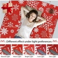 thumbnail image 3 of Hasoo Christmas Indoor Home Decor Area Rug Washable 2' x 6' Modern Rug for Living Room Dining Room, Red, 3 of 5