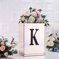 thumbnail image 2 of Efavormart 8" Letter K Black Self-Adhesive Rhinestone Number Stickers for DIY Crafts, Handicraft Art, Graduation Cap Decorations Birthday Party, Wedding Alpha-Numeric stickers, 2 of 10