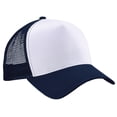 thumbnail image 1 of Beechfield Mens Half Mesh Trucker Cap / Headwear, 1 of 2