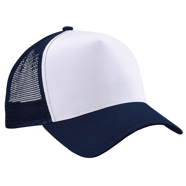 Beechfield Mens Half Mesh Trucker Cap / Headwear