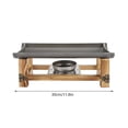 thumbnail image 4 of Qiilu BBQ Cookware ,Non Stick Grill Plate Barbecue Picnic Pan Cookware with Portable Stove, 4 of 8