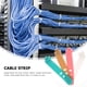 thumbnail image 5 of Organizador de cables de silicona de 16 piezas, banda de sujeción para cables, soporte de almacenamiento para auriculares, accesorios de cable USB, 5 of 5