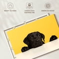 thumbnail image 6 of Elephant Stock Cute Black Lab Wall Art - Horizontal Canvas Wall Art - Living Room Wall Decor - Animal Canvas - Yellow And Black Decor - 36" x 24", 6 of 8