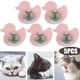 thumbnail image 1 of Pato Gato Lamiendo Bocadillos Giratorio Masticar Juguete Suministros para () Rosa, 1 of 5