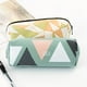 thumbnail image 3 of Simple Canvas Large Capacity Pencil Case, Student Stationery Storage Bag, Geometric Pattern Pencil Bag, Office Pen Storage Pen Case, 3 of 4