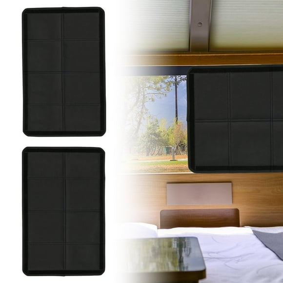HLONK RV Window Shade 25 x 16 inches Blackout Window Cover 3 Layers Oxford Cloth Window Blinds Shades for Cars