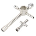 thumbnail image 2 of Manchon de Clés Croisées RC, Outils de Réparation de Roue RC Portables, Clé RC Hexagonale en Acier pour la Maison, 2 of 7