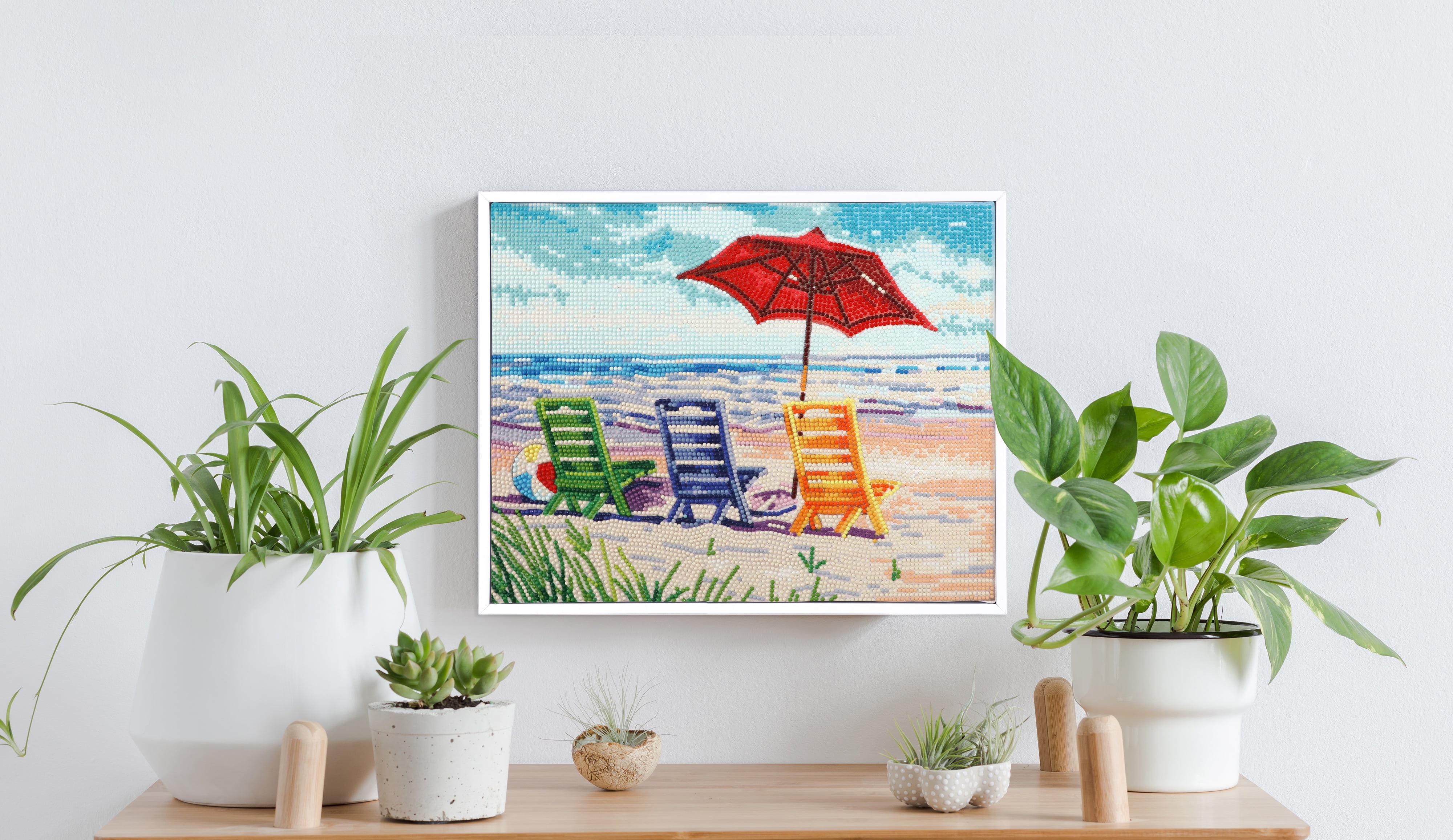 DIAMOND DOTZ® Beach Chairs Special Edition Diamond Painting Kit
