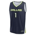thumbnail image 2 of Youth Fanatics NaLyssa Smith Navy Dallas Wings Explorer Edition Fast Break Replica Jersey, 2 of 3