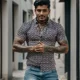 thumbnail image 5 of Camisa Hawaiana Camisa Estampada Hombre, 5 of 8