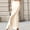 Beige, variant on Skirts for Women Skirt Half Length Product Sleek & Pure Color Bodycon Midi Skirt For Women Versatile High Waist Pencil Skirt Purple S