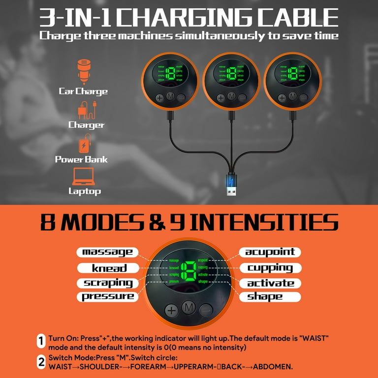 iFanze Abs Stimulator, Ultimate Muscle Toner, Fit for Men