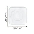 thumbnail image 2 of 10Pcs Door Handle Anti Collision Pad, Fufafayo Door Handle Bumper Pads, Transparent Silicone Anti-Collision Protection, Wall Protector Sticker for Refrigerator Cabinet Door, Household Furniture, 2 of 4