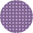 thumbnail image 1 of Ahgly Tapis Rond Lavable en Machine Intérieur Transitionnel Lilas Violet Vif, 7 Pieds Rond, 1 of 7