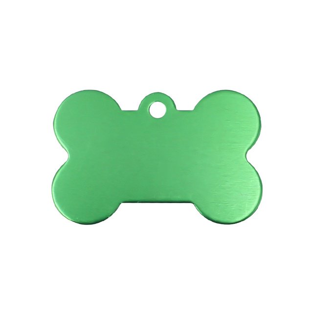 Grabado Personalizado Anti-Pérdida De Identificación Del Perro Etiqueta Personalizada Nombre De Mascota Collar Cachorro Gato Hueso Etiquetas Gao Jinjia unisex
