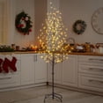 thumbnail image 2 of Árbol de luces LED con forma de estrella LIGHTSHARE de 6 pies y 240 litros para Navidad, 2 of 8