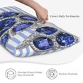 thumbnail image 5 of Easygdp Turtle with Blue Stones Envelope Closure Pillowcase - 20x36in, Queen Pillowcase, Breathable, Stain-Resistant, Wrinkle-Free, 5 of 9