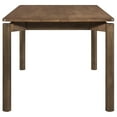 thumbnail image 3 of Rida Dining Table, Rich Dark Brown Hardwood, Rectangular 59 Inch Top, 3 of 6