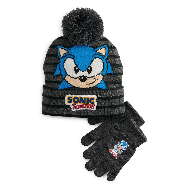 New Kids Fortnite Gamer Beanie Hat Gloves Single/Set Winter Cap Gifts Unisex UK 