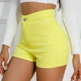 thumbnail image 4 of New women's high waisted elastic plus size European and American sexy distressed jeans and women's denim shorts, 4 of 8