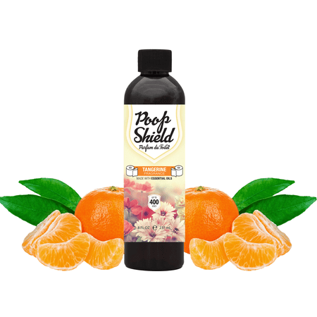 Poo Shield Toilet Spray 8 FL. OZ. Tangerine Fragrance