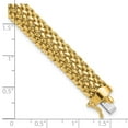 thumbnail image 2 of Auriga Fine Jewelry 14K Yellow Gold 7.25In 9.25mm Mesh Bracelet 7.25 inch for Women(L- 7.25inch, W- 9.25mm), 2 of 5