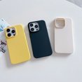 thumbnail image 3 of Funda blanda de silicona de Color caramelo de lujo para iPhone 16 15 14 13 12 11 Pro Max Plus Mini cubierta esmerilada mate carcasa ultrafina, 3 of 5
