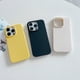 thumbnail image 3 of Funda blanda de silicona de Color caramelo de lujo para iPhone 16 15 14 13 12 11 Pro Max Plus Mini cubierta esmerilada mate carcasa ultrafina, 3 of 5