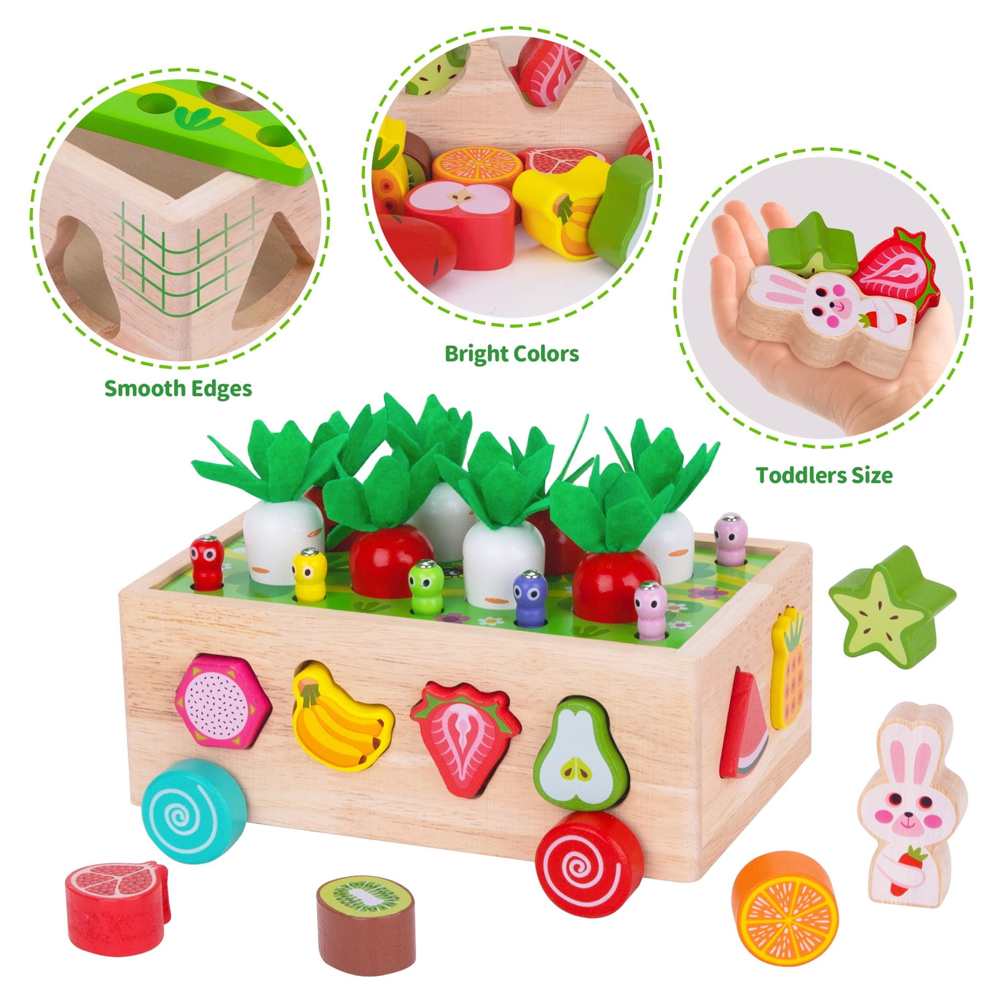 Criança Educational Toys jogo de tabuleiro Montessori Magnet