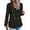Black Dot, variant on Women'S Plaid Blazer Jacket Warm Fully Lined Business Casual Elegant Coat with Pockets Cream White XXL