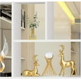 thumbnail image 5 of Clearance 2PCS Christmas Reindeer Table Ornaments Christmas Decoration Indoor Decoración De Navidad Para Sala Decoracion Navideña Interior Christmas Decorations for Home Indoor Outdoor Resin Gold, 5 of 6