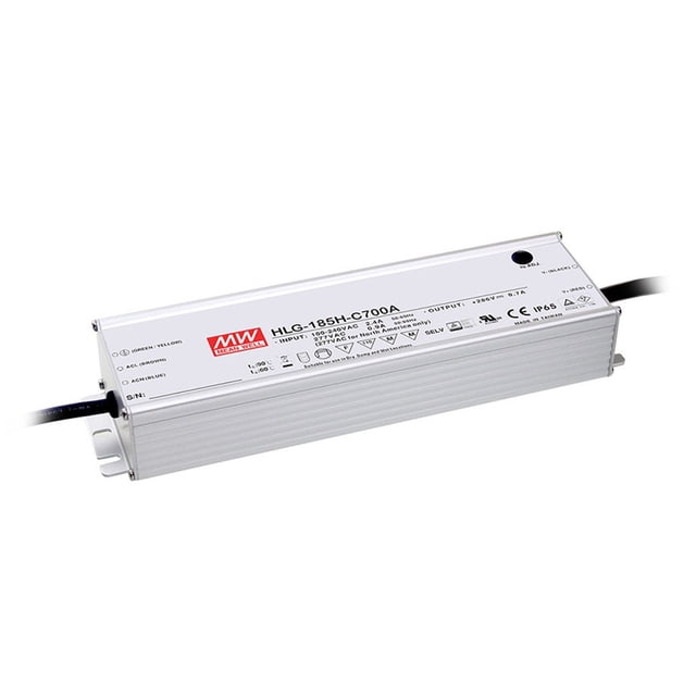 Fuente de alimentación AC a DC Mean Well HLG-185H-C1400B 200 W 1 salida