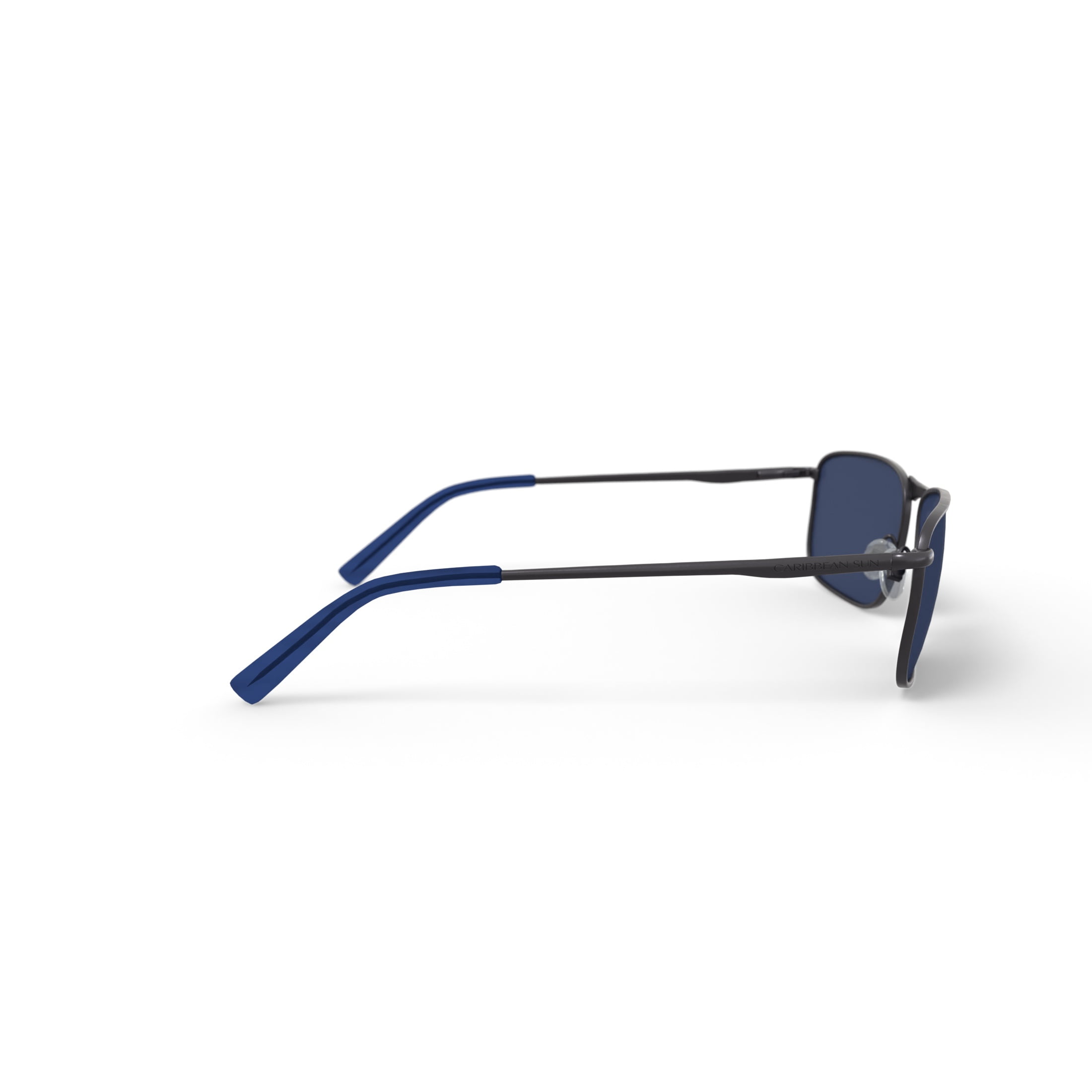 Caribbean Sun Rx'able Unisex Polarized Sport Sunglasses, Bonefish Cay, Matte Gunmetal, 58-16-136
