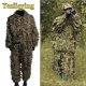 thumbnail image 2 of woodland sniper ghillie bionic suit kit 3d leaf camouflage amariss jungle hunt birding outdoor suits, 2 of 5